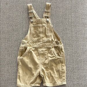 Zara Denim Edition light Tan Overalls with Metal Buckle 3-4 YRS